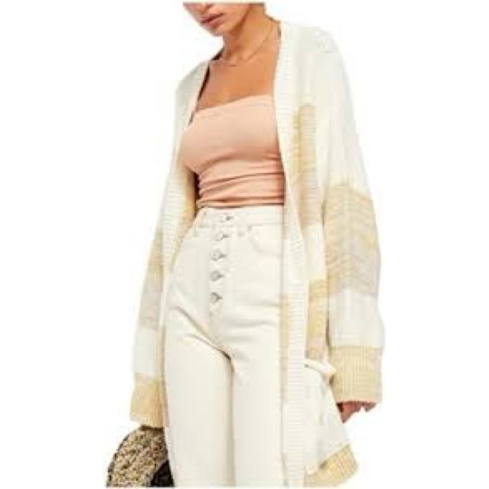 Free People Southport oversized sweater nwot - Picture 6 of 7
